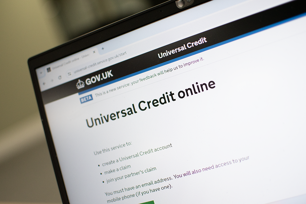 Universal Credit website