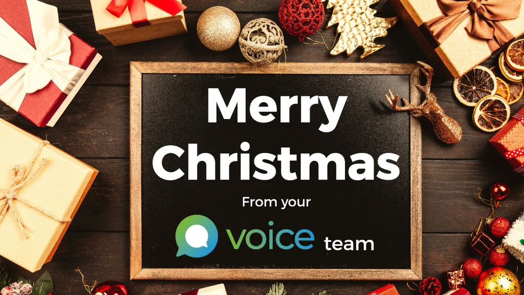 Merry Christmas from the Voice team