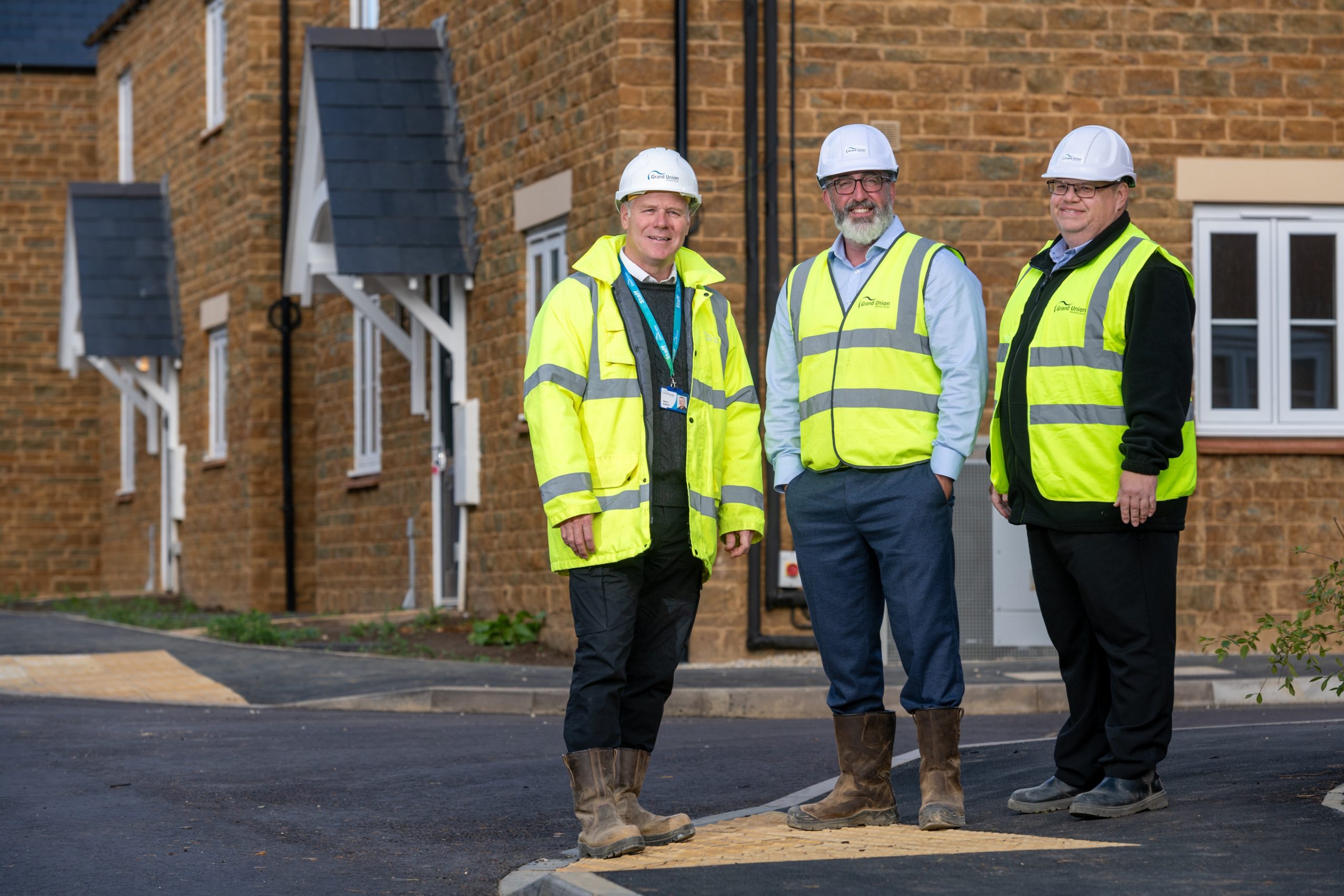 Some of the team out on site in Middleton Cheney