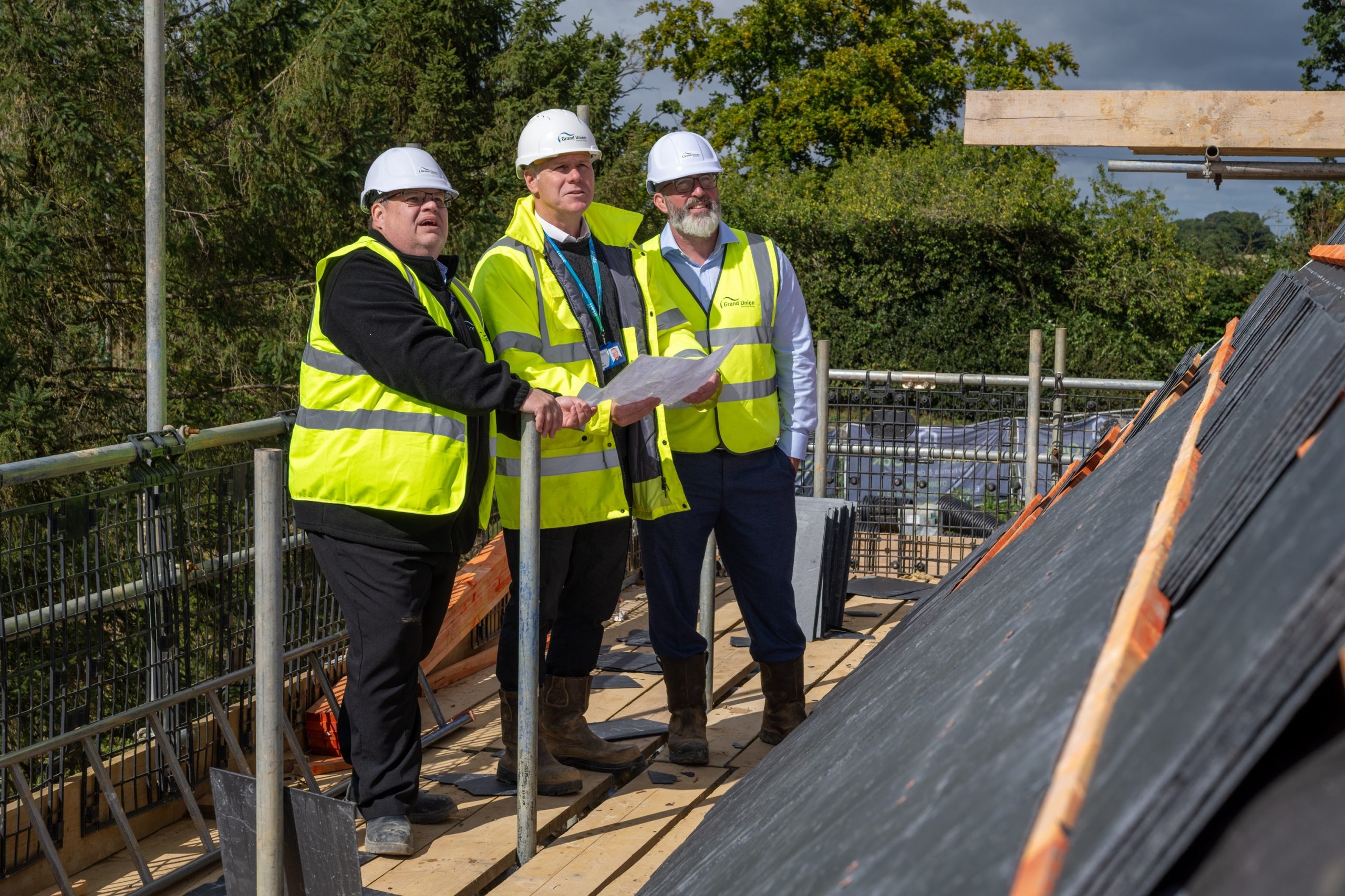 Carrying out a roof inspection